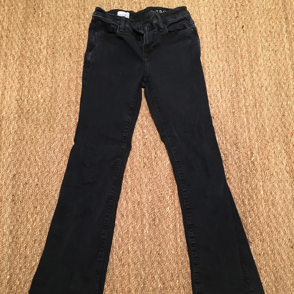 Gap Modern Flare Long Denim Jeans Size 27 4
